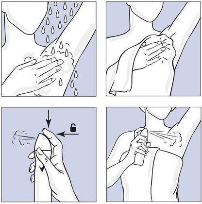 Anti-Perspirant Deodorant Spray Powder Dry 150ml 150ml