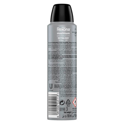 Men Anti-Perspirant Deodorant Spray Extra Dry 150ml 150ml