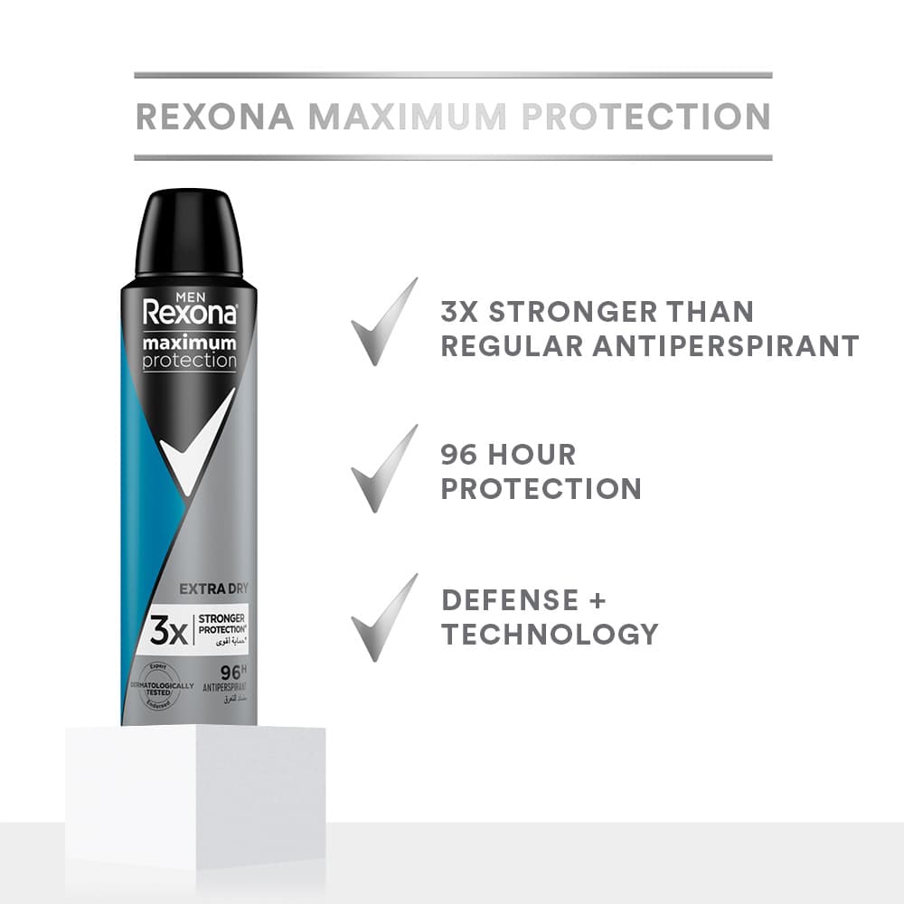 Men Anti-Perspirant Deodorant Spray Extra Dry 150ml 150ml