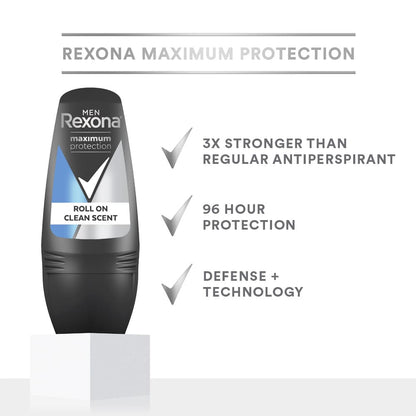 Men Anti-Perspirant Roll-On Clean Scent 50ml 50ml