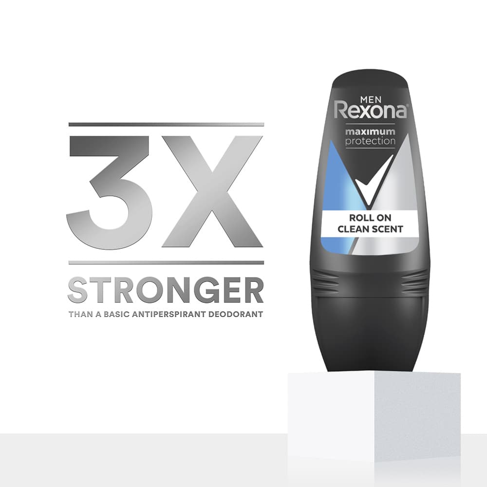 Men Anti-Perspirant Roll-On Clean Scent 50ml 50ml