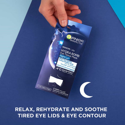 SkinActive Soothe + Rehydrate Night Eye Sheet Mask 2pcs