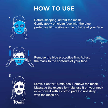 SkinActive Hydrating + Repairing Night Tissue Sheet Mask 1pc