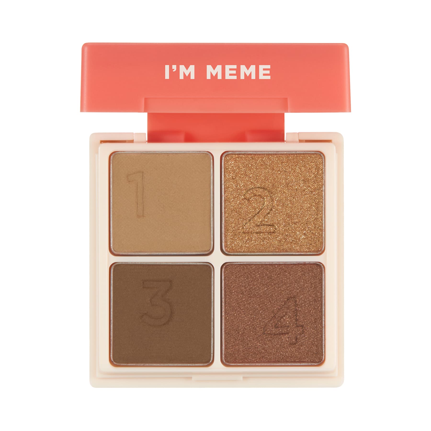 I'm Multi Cube Eyeshadow & Blush Palette 004 All About Chocolate|8.5g