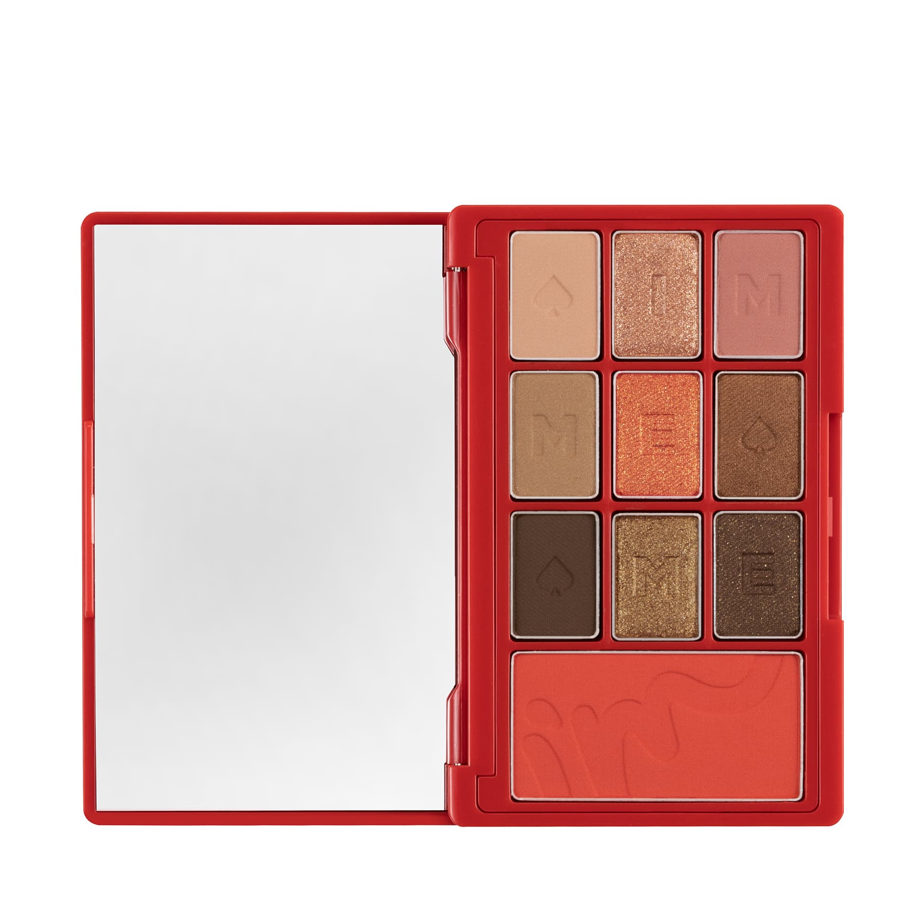 I'm Hidden Card Eyeshadow & Blush Palette - 10 shades 003 Red Card|8g
