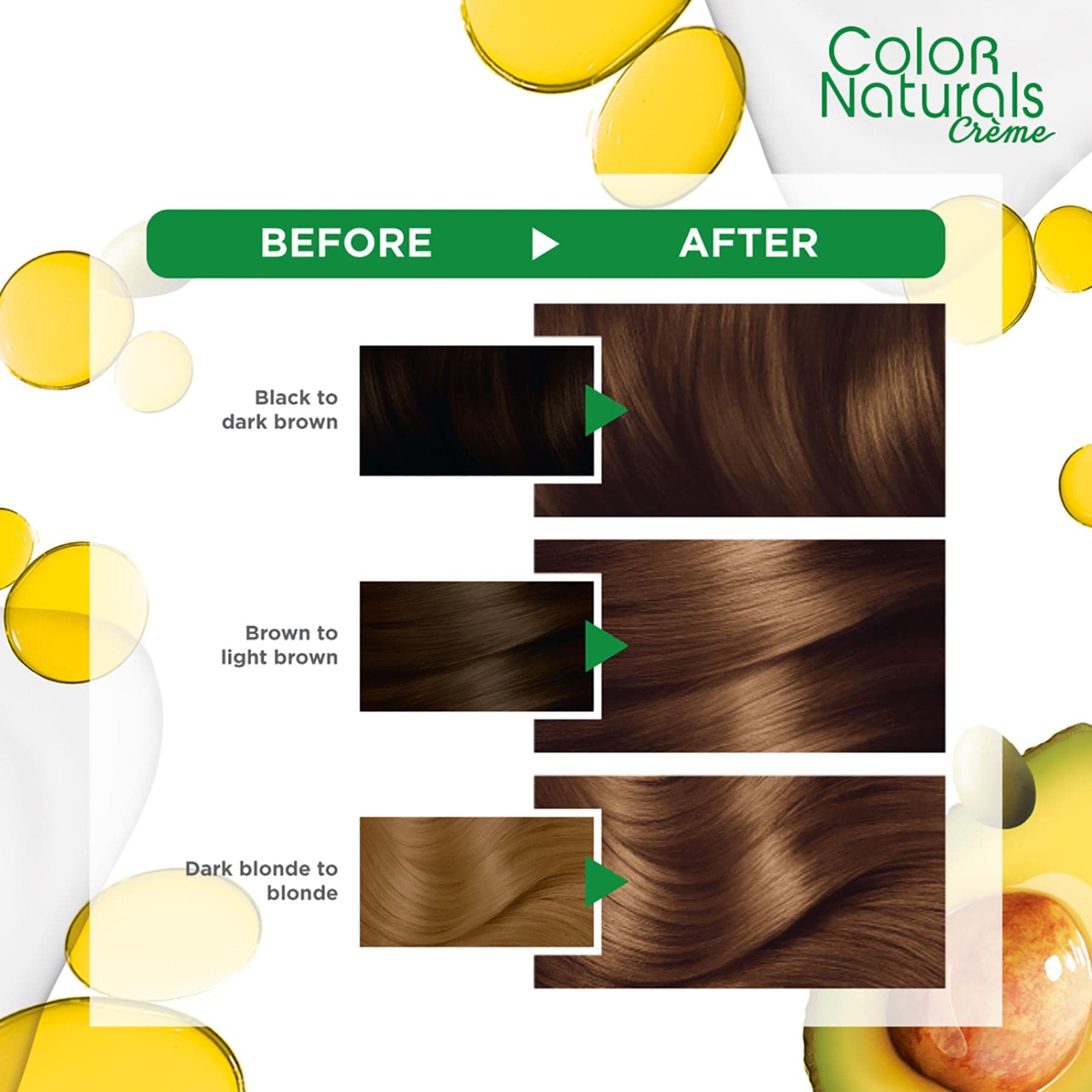 Colour Naturals Permanent Hair Colour 60ml 5.3 Golden Brown