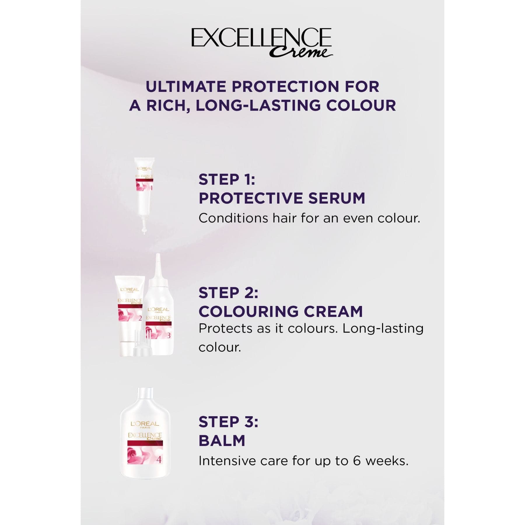 Excellence Creme Permanent Hair Colour 55ml 6.1 Dark Ash Blonde|55ml