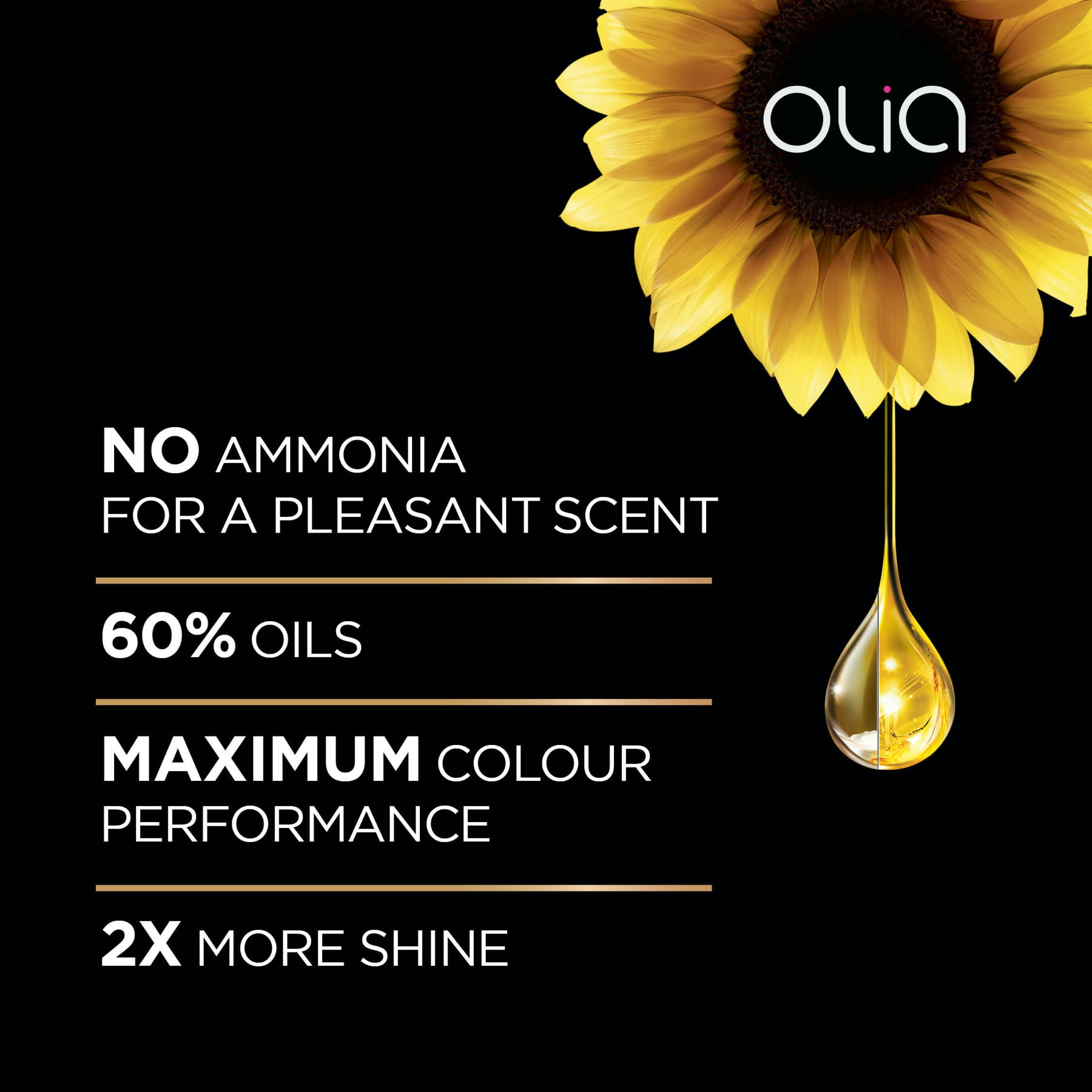 Olia No Ammonia Permanent Hair Colour 60ml 10.1 Ashy Vivid Blonde
