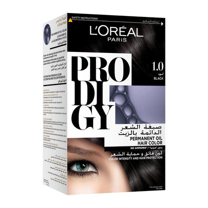 Prodigy No Ammonia Permanent Hair Colour 60ml 1.0 Black|60ml