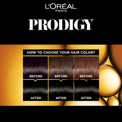 Prodigy No Ammonia Permanent Hair Colour 60ml 1.0 Black|60ml