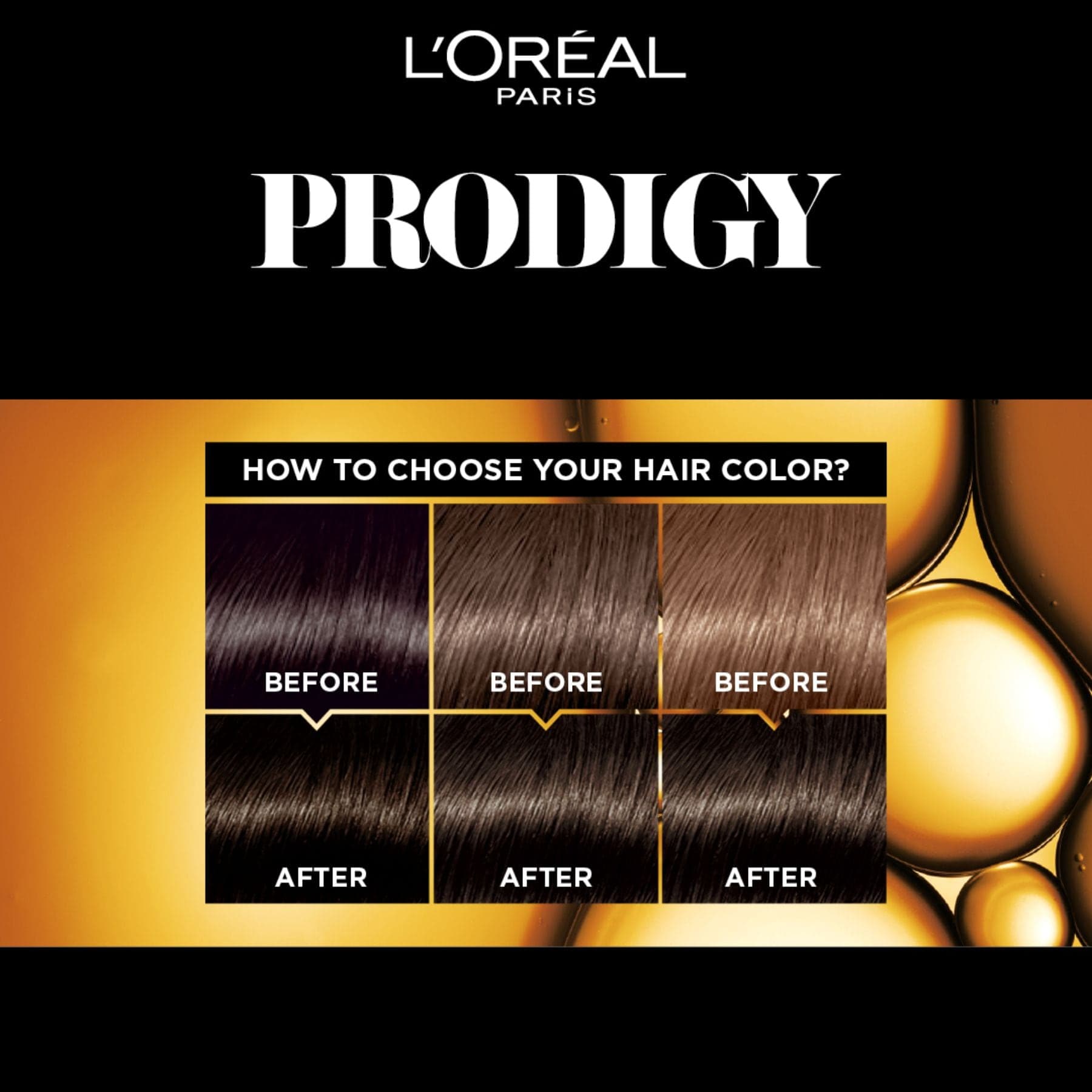 Prodigy No Ammonia Permanent Hair Colour 60ml 3.0 Dark Brown|60ml