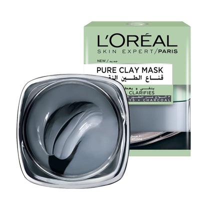 Pure Clay Black Face Mask Charcoal 50ml 50ml