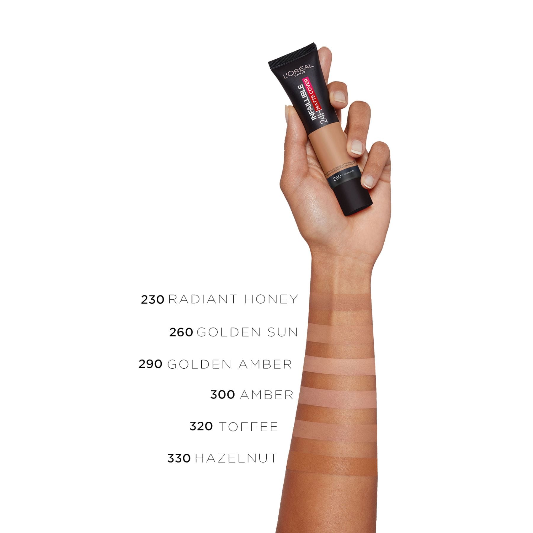 Infallible Matte Cover Foundation Matte Finish 30ml 300 Amber|30ml