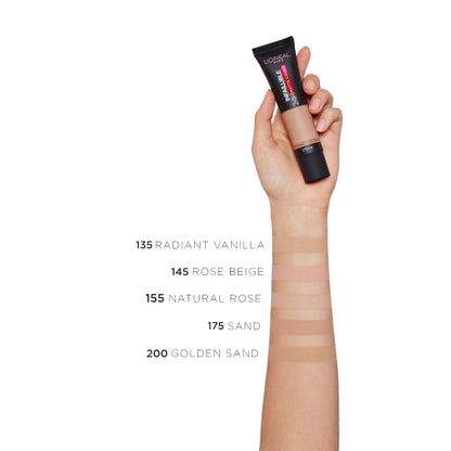 Infallible Matte Cover Foundation Matte Finish 30ml 135 Radiant Vanilla|30ml