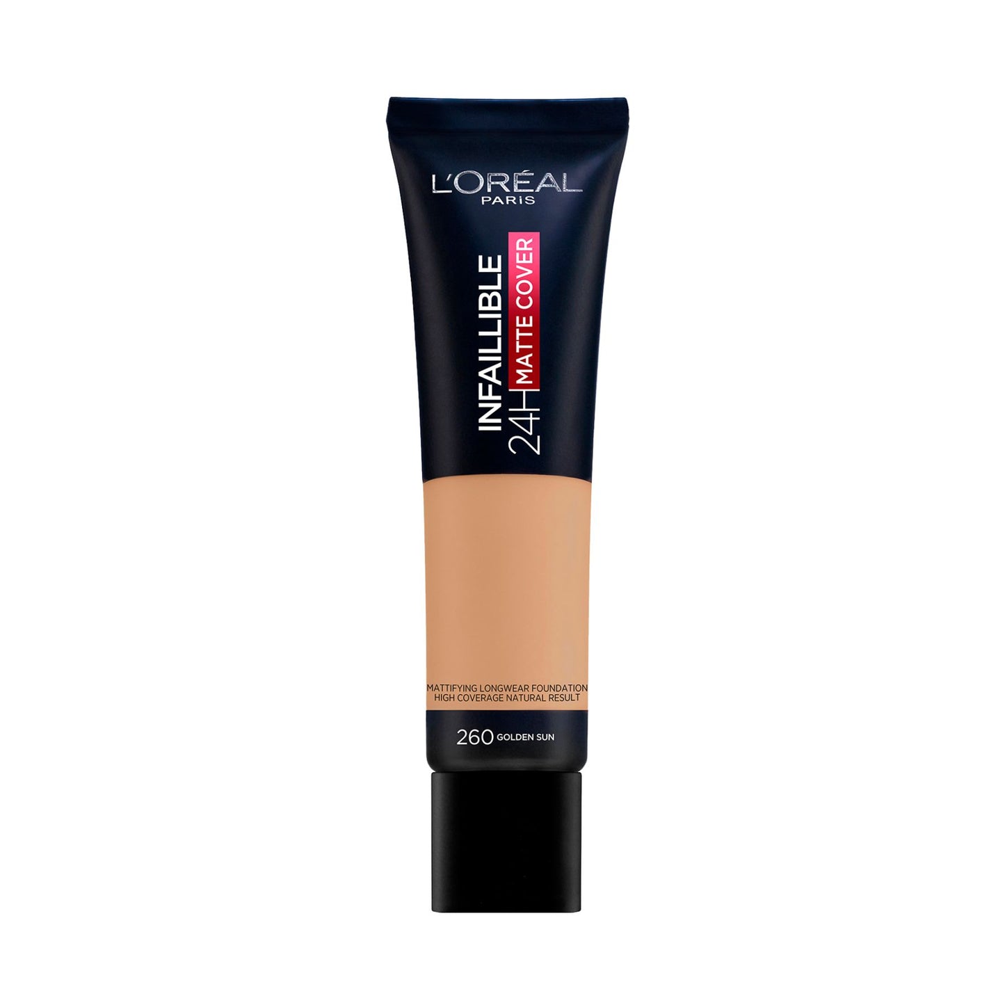 Infallible Matte Cover Foundation Matte Finish 30ml 260 Golden Sun|30ml