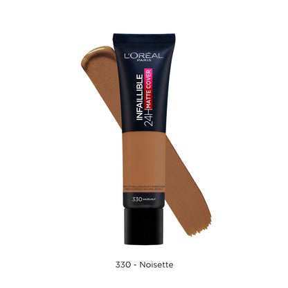 Infallible Matte Cover Foundation Matte Finish 30ml 330 Hazelnut|30ml