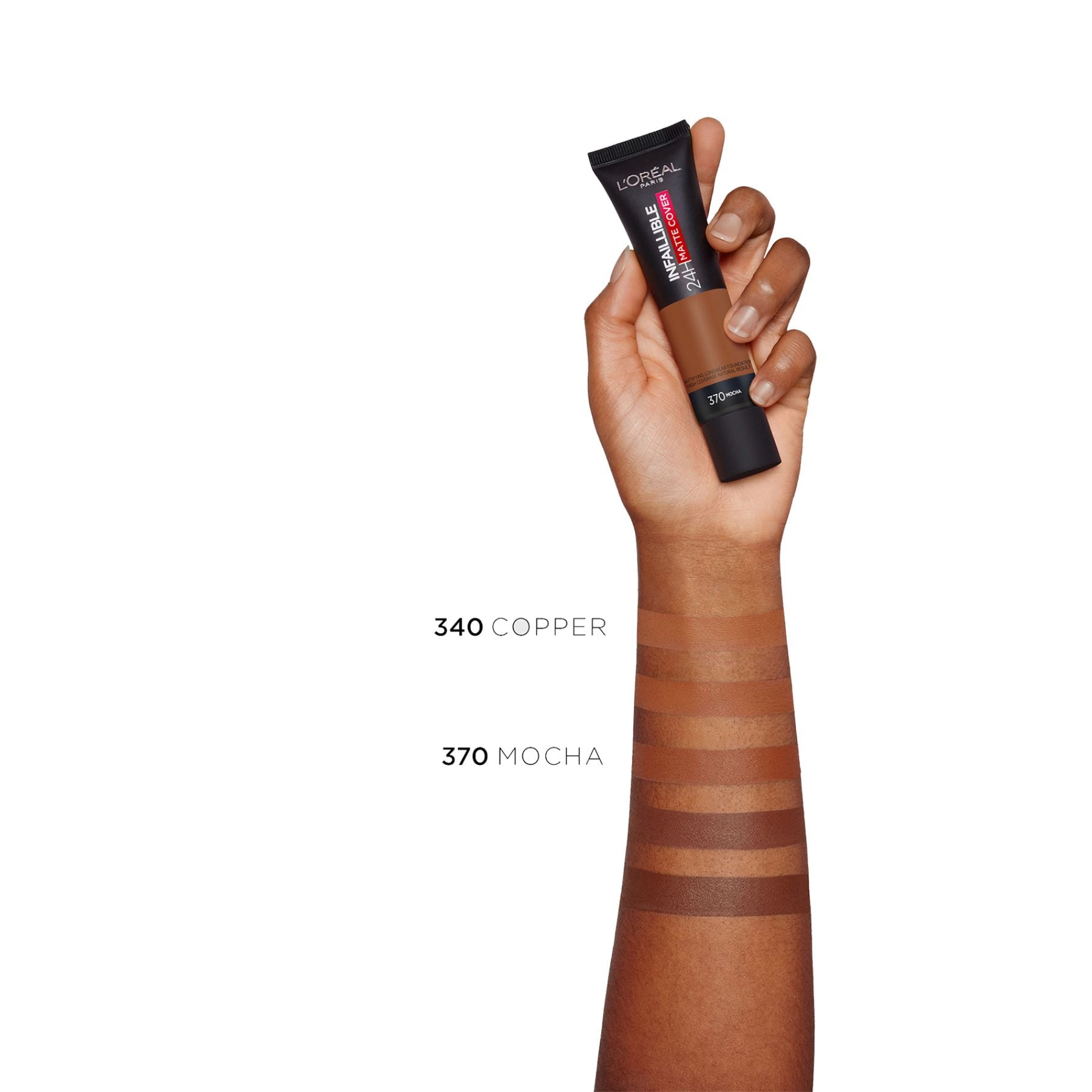 Infallible Matte Cover Foundation Matte Finish 30ml 340 Copper|30ml