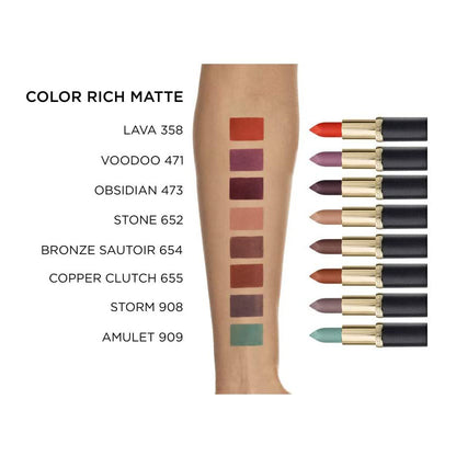 Colour Riche Magnetic Stones Matte Lipstick 4g 908 Storm|4g