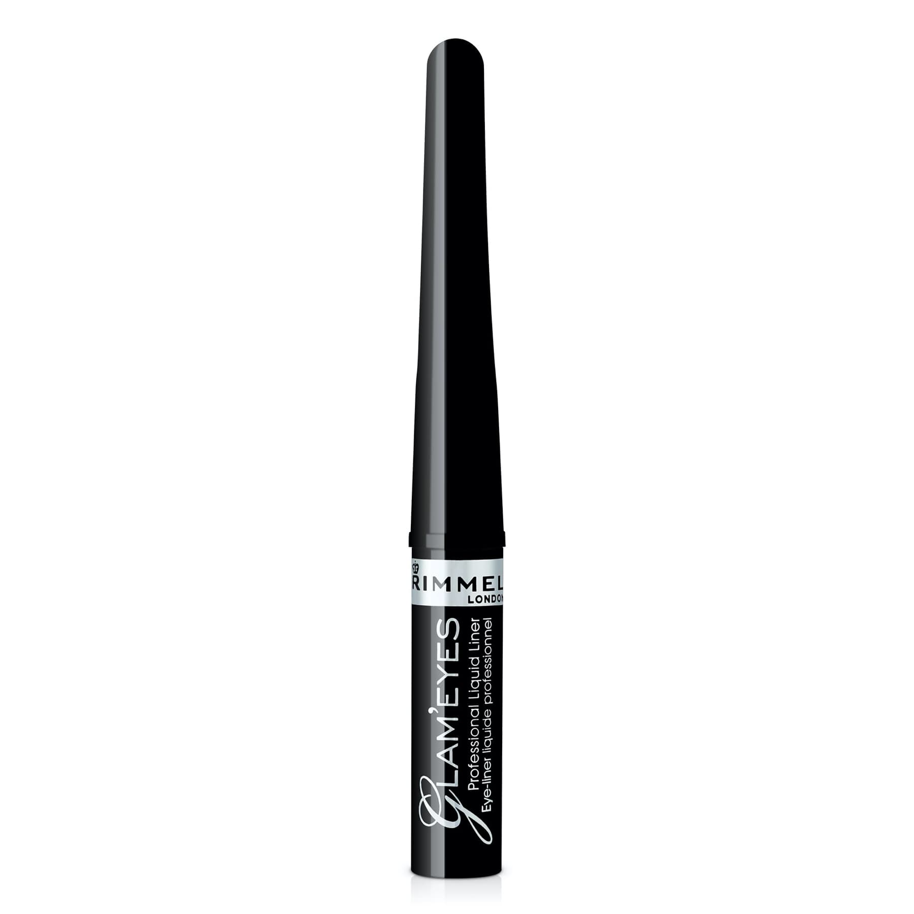 Glam'Eyes Professional Liquid Eyeliner 001 Black Glamour 4ml 4ml