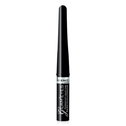 Glam'Eyes Professional Liquid Eyeliner 001 Black Glamour 4ml 4ml