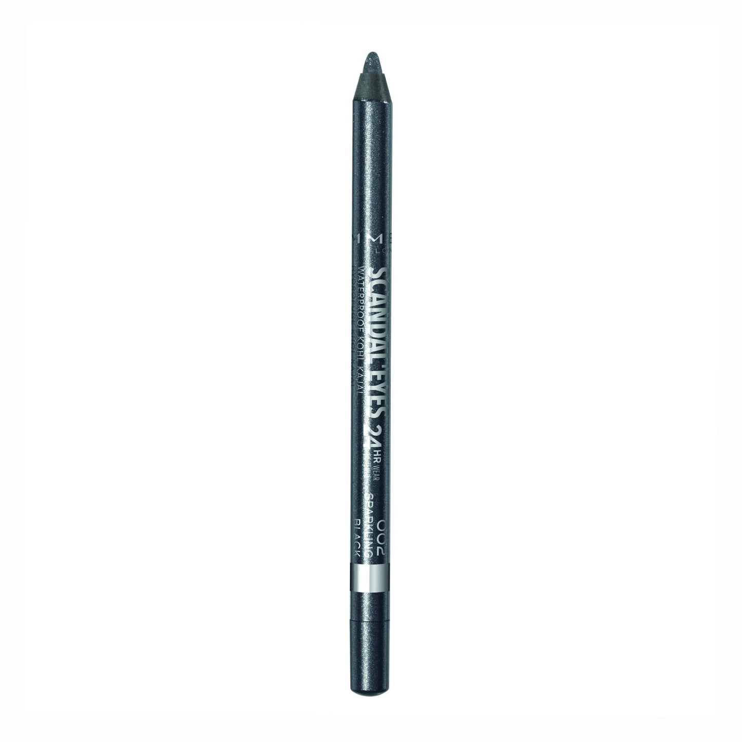 Scandal'Eyes Waterproof Kohl Kajal Pencil Eyeliner 1.3g 002 Sparkling Black|1.3g