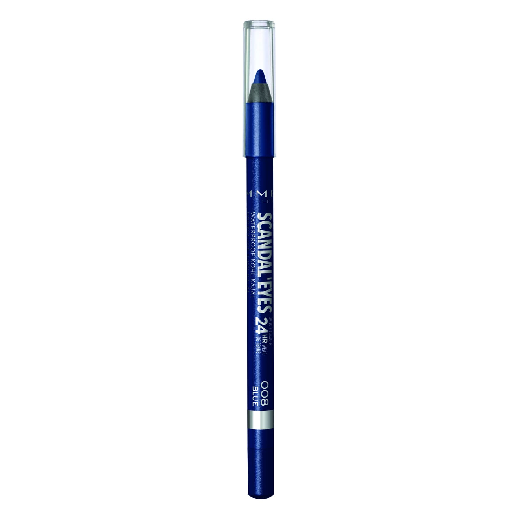 Scandal'Eyes Waterproof Kohl Kajal Pencil Eyeliner 1.3g 008 Blue|1.3g