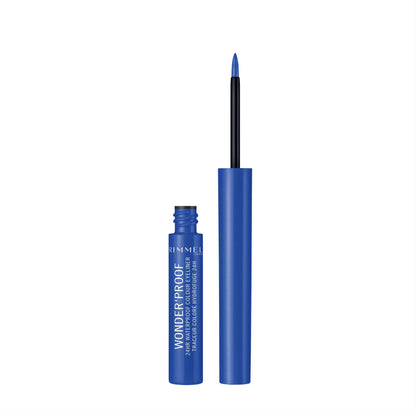 Wonder'Proof 24Hr Waterproof Colour Liquid Eyeliner 1.4ml 005 Pure Blue|1.4ml