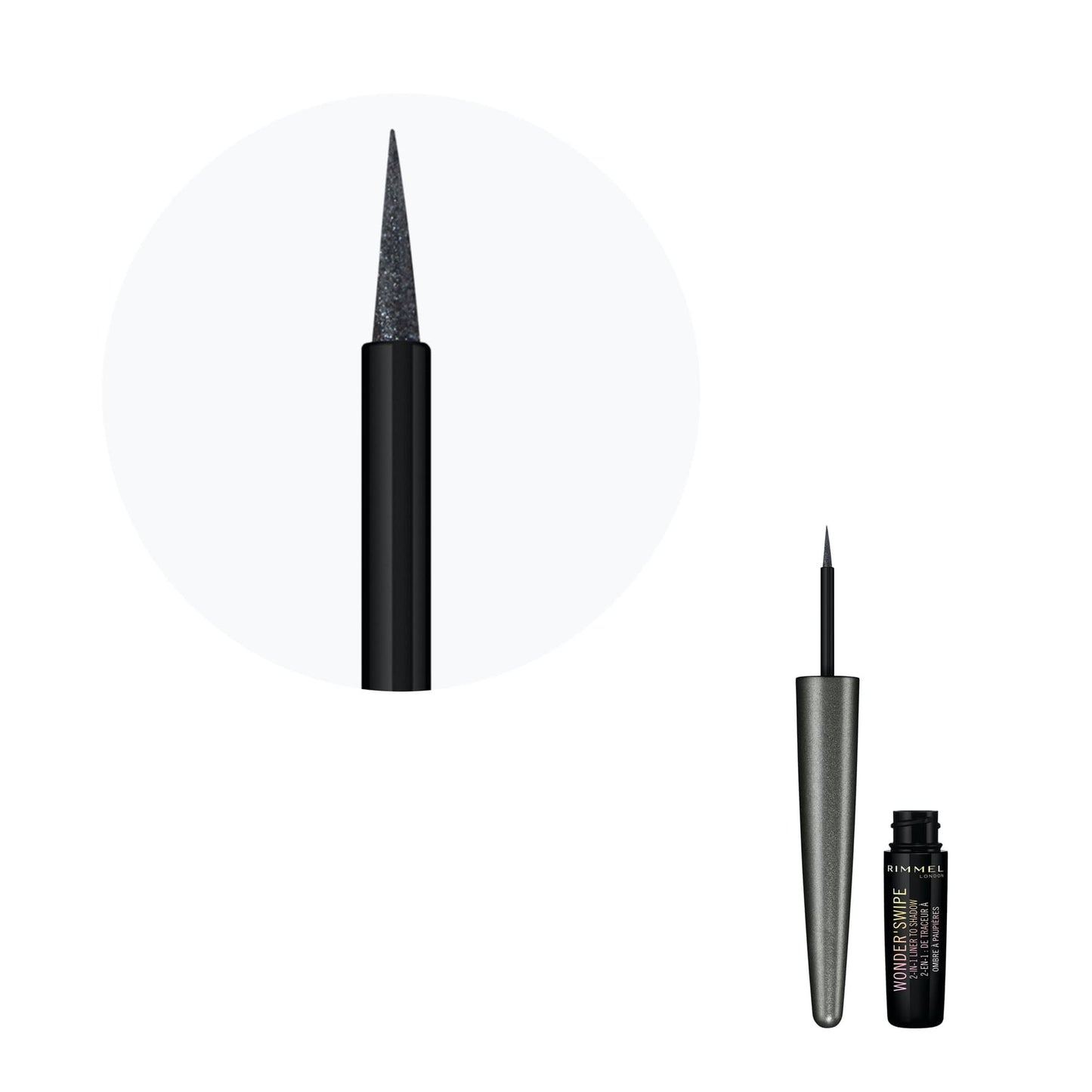 Wonder'Swipe 2-in-1 Liner To Shadow Liquid Eyeliner 1.7ml 014 Fashun|1.7ml