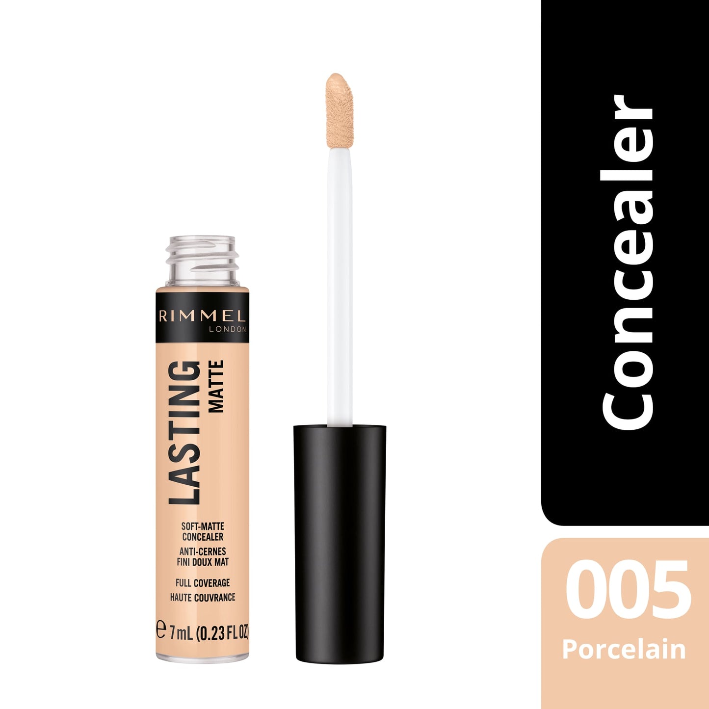 Lasting Matte Full Coverage Concealer 7ml 005 Porcelain