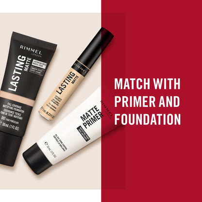 Lasting Matte Full Coverage Concealer 7ml 005 Porcelain