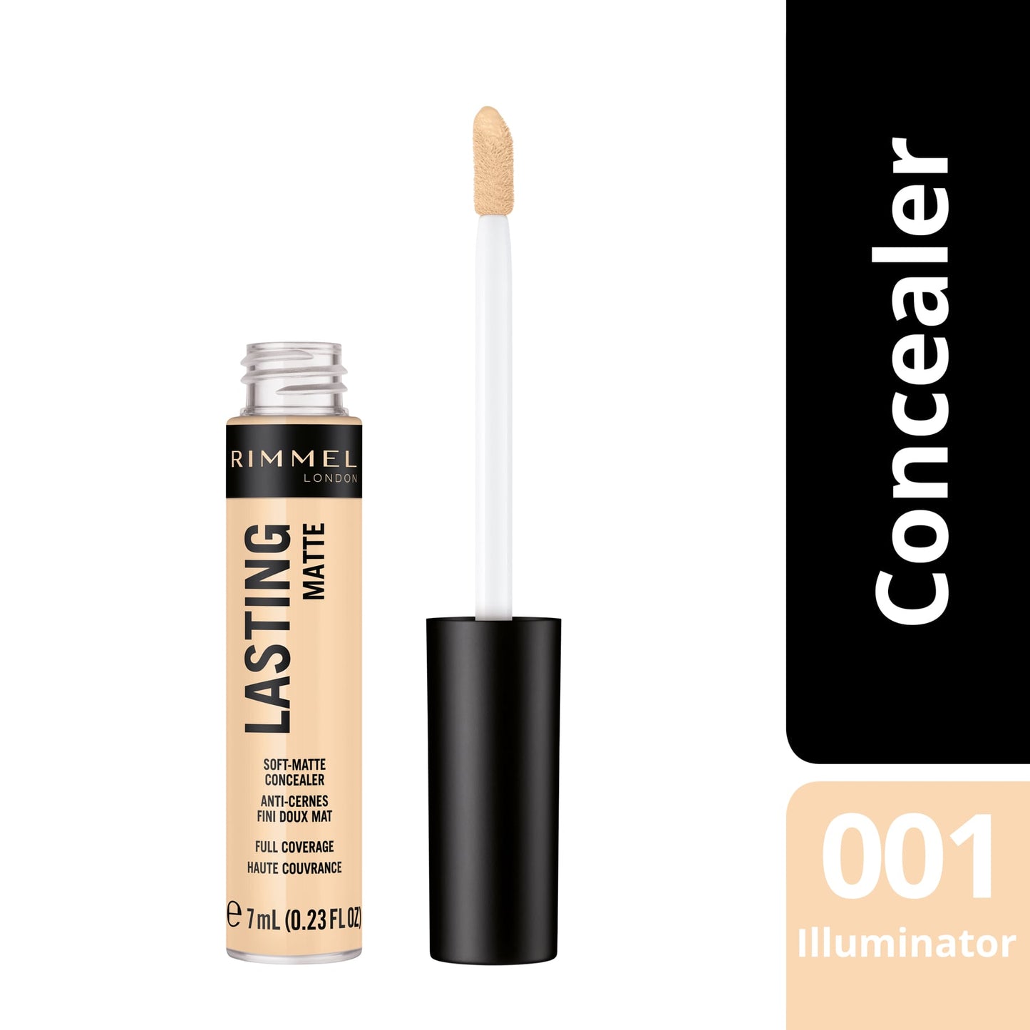 Lasting Matte Full Coverage Concealer 7ml 001 Illuminator