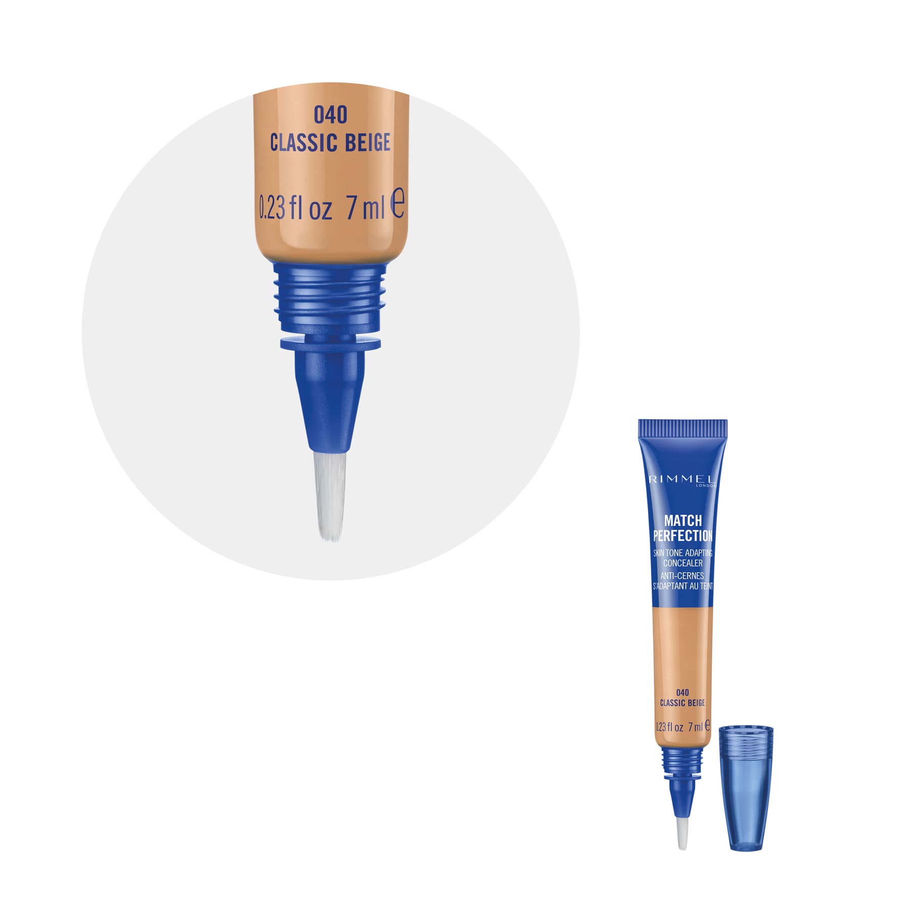 Match Perfection Full Coverage Concealer 7ml 040 Classic Beige|7ml