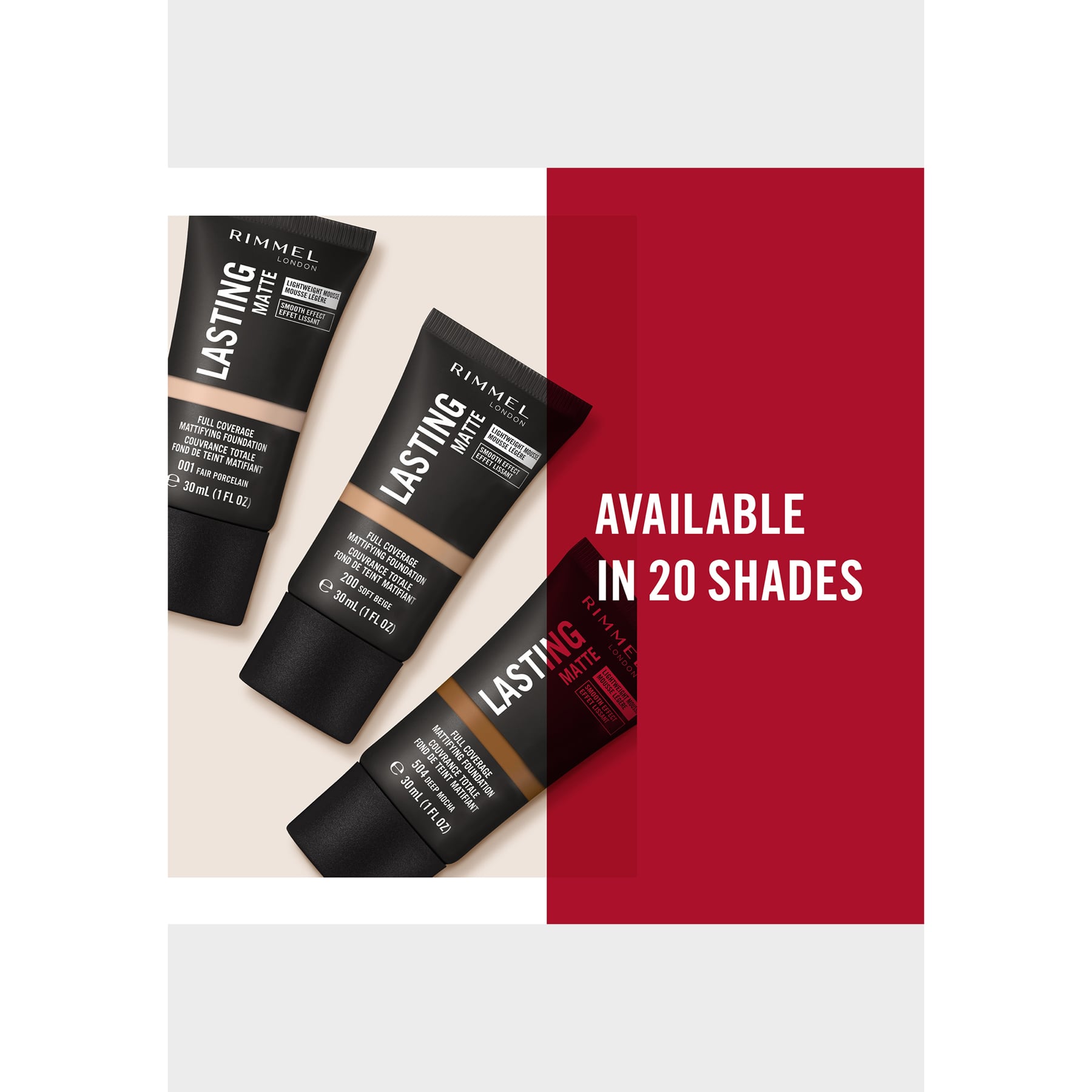 Lasting Matte Finish Foundation 30ml 400 Natural Beige