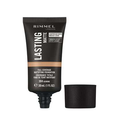 Lasting Matte Finish Foundation 30ml 304 Almond