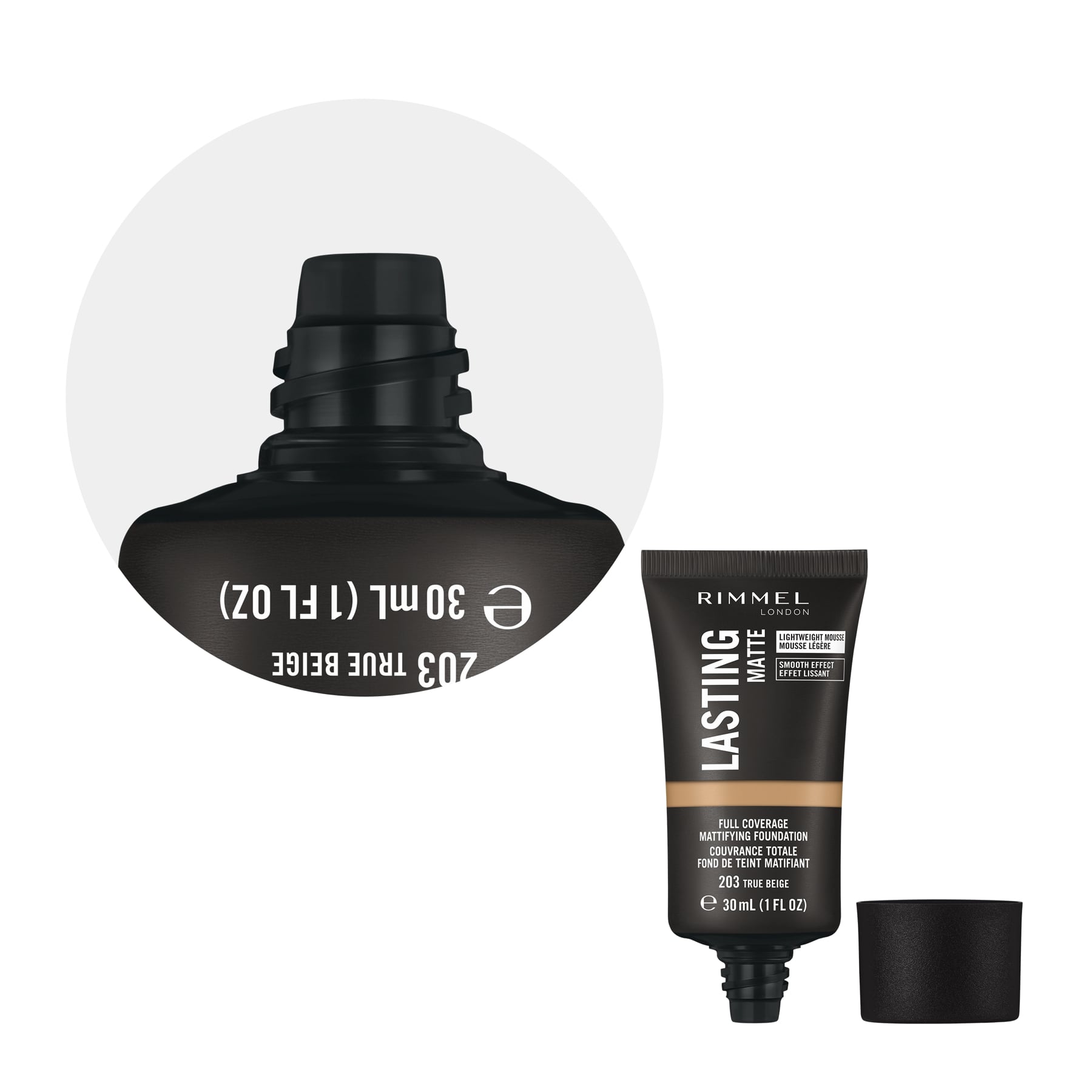 Lasting Matte Finish Foundation 30ml 201 Classic Beige
