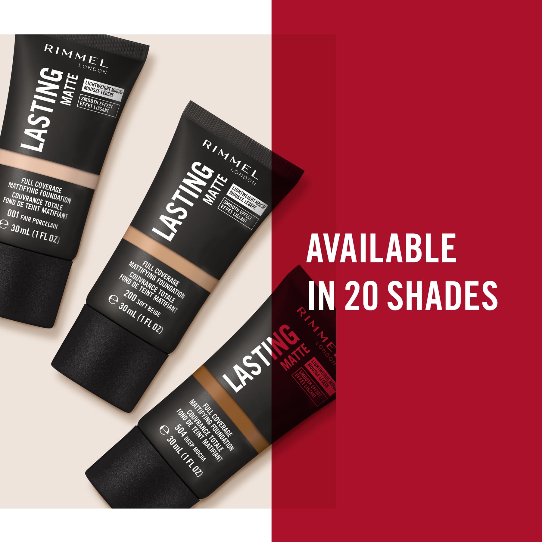 Lasting Matte Finish Foundation 30ml 201 Classic Beige