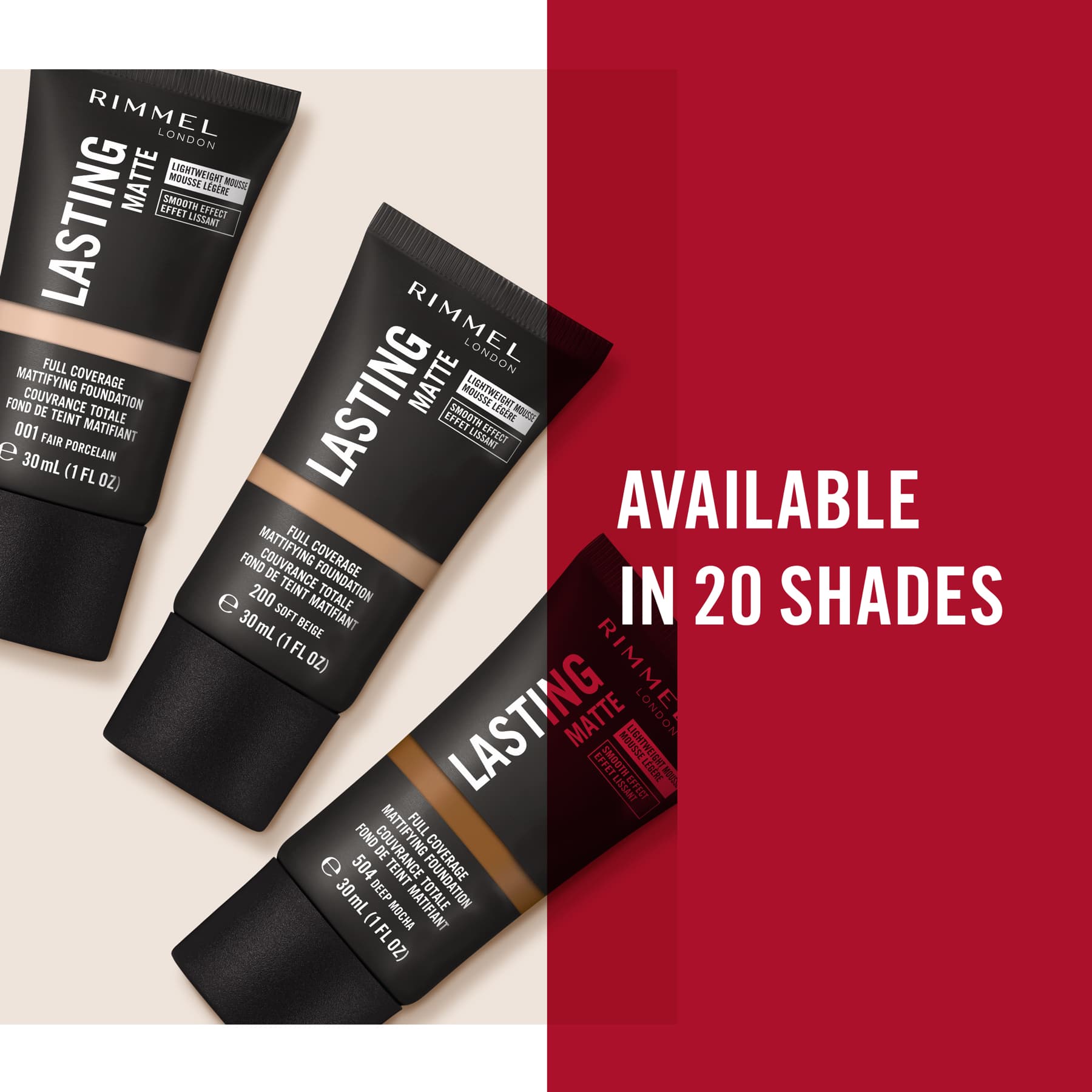 Lasting Matte Finish Foundation 30ml 200 Soft Beige