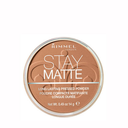 Stay Matte Pressed Matte Finish Powder 14g 030 Caramel|14g