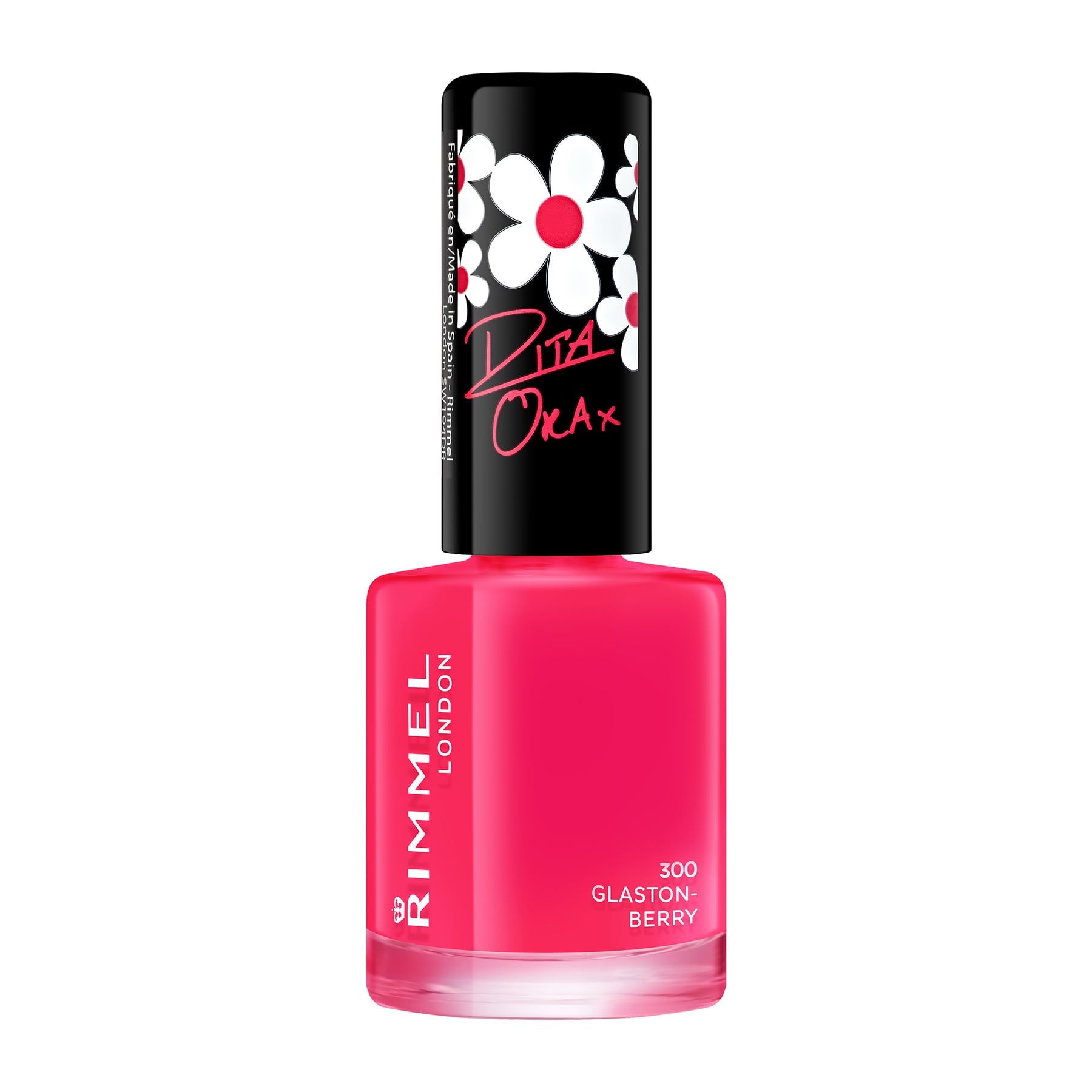 60 Seconds Super Shine Nail Polish by Rita Ora 8ml 300 Glaston Berry|8ml