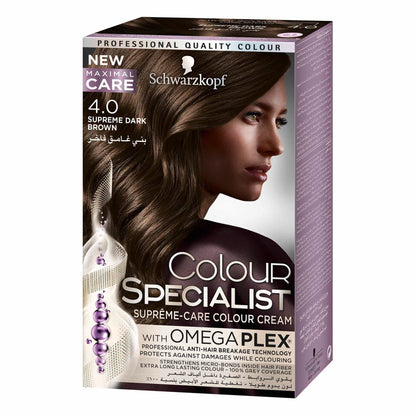 Colour Specialist Supreme Care Colour Cream 60ml 4.0 Supreme Dark Brown