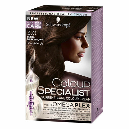 Colour Specialist Supreme Care Colour Cream 60ml 3.0 Ultra Dark Brown