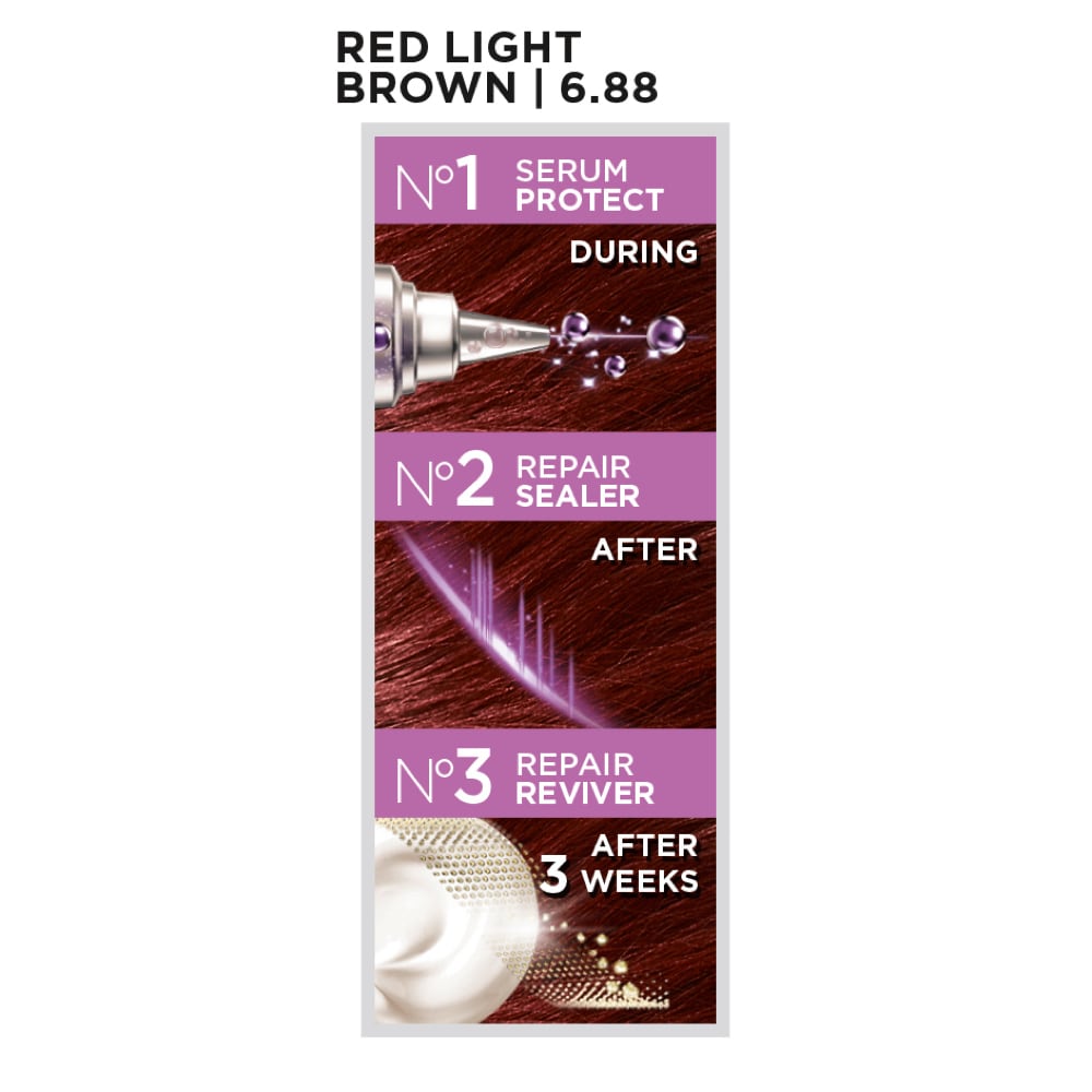 Colour Specialist Supreme Care Colour Cream 60ml 6.68 Hazelnut Light Brown