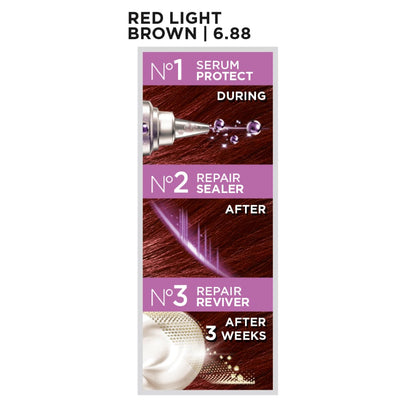 Colour Specialist Supreme Care Colour Cream 60ml 6.68 Hazelnut Light Brown