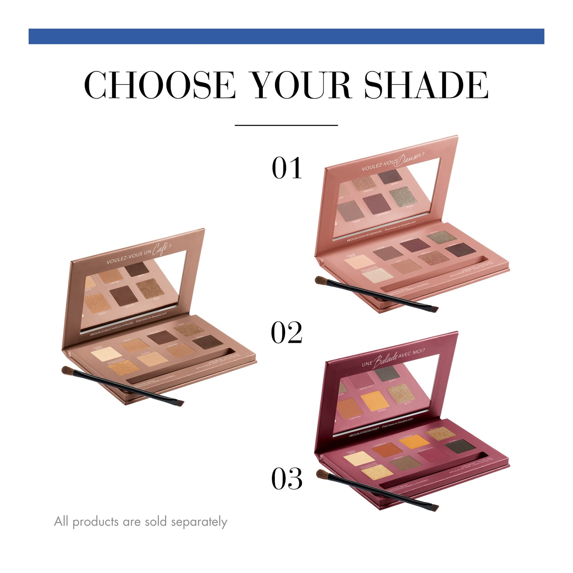 Eyeshadow Palette - 8 shades 01 Rose Nude|8g