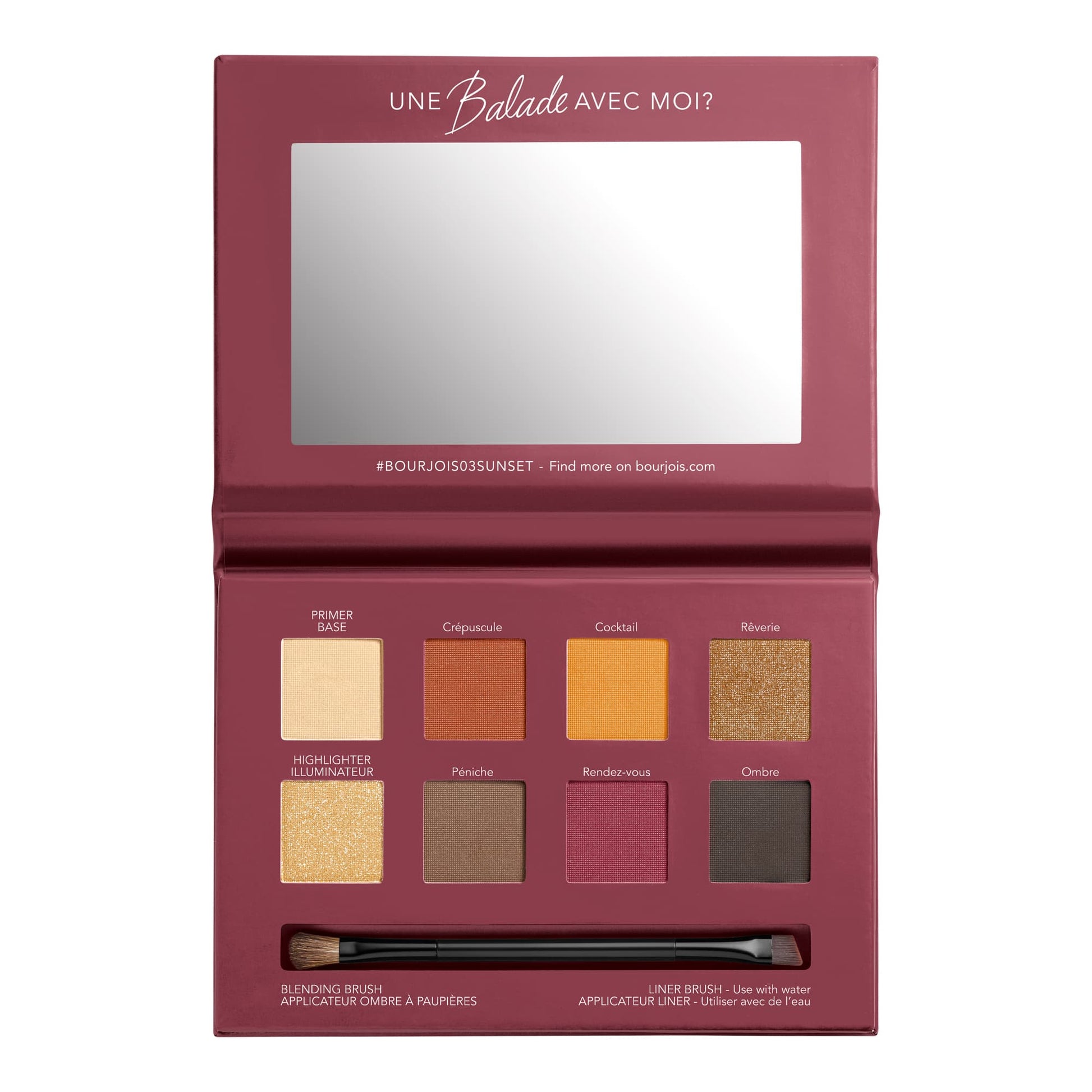 Eyeshadow Palette - 8 shades 03 Sunset|8g