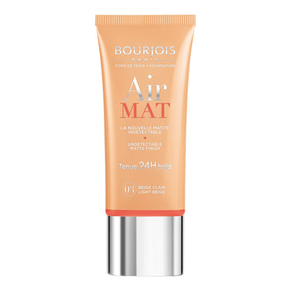 Bourjois Air Mat 24H Matte Finish Foundation 30ml 03 Light Beige|30ml