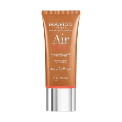 Bourjois Air Mat 24H Matte Finish Foundation 30ml 08 Caramel|30ml