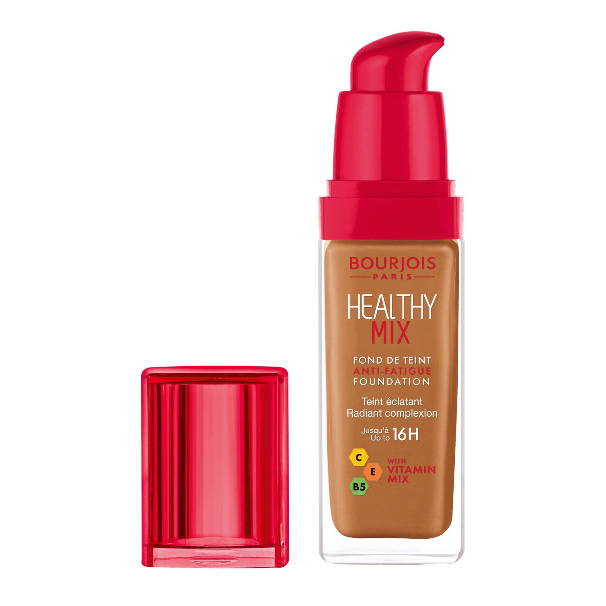Healthy Mix Natural Finish Foundation 30ml 61 Golden Dore Cappucino|30ml
