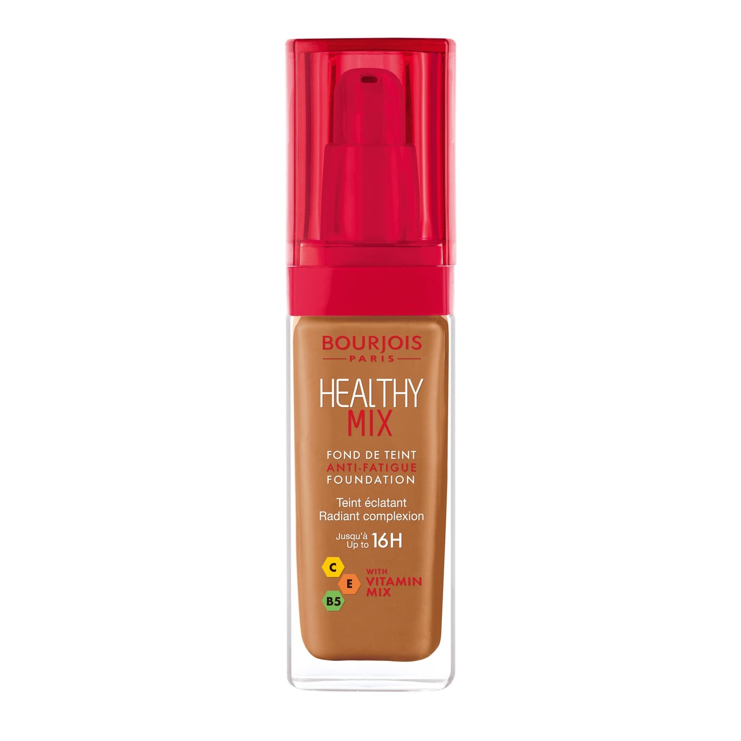 Healthy Mix Natural Finish Foundation 30ml 61 Golden Dore Cappucino|30ml