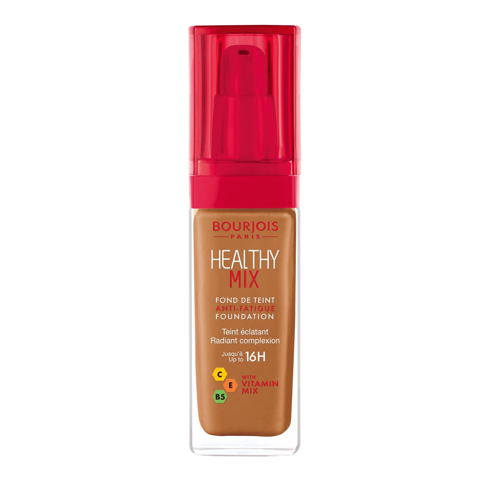 Healthy Mix Natural Finish Foundation 30ml 61 Golden Dore Cappucino|30ml